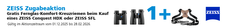 ZEISS Fernglas-Zugabe-Aktion