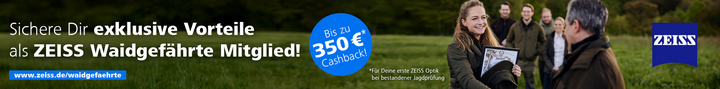 ZEISS Waidgefährte Cashback für Jungjäger